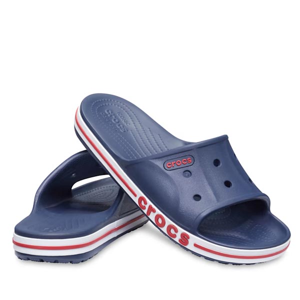 Crocs Bayaband Slide - Navy / Pepper