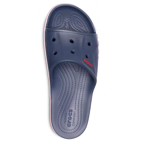 Crocs Bayaband Slide - Navy / Pepper