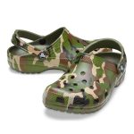 Crocs Classic Printed Camo Clog - Green