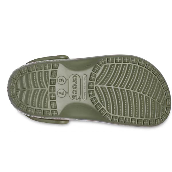 Crocs Classic Printed Camo Clog - Green