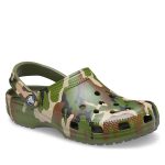 Crocs Classic Printed Camo Clog - Green