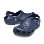 Crocs Classic Navy Roomy Fit Clog