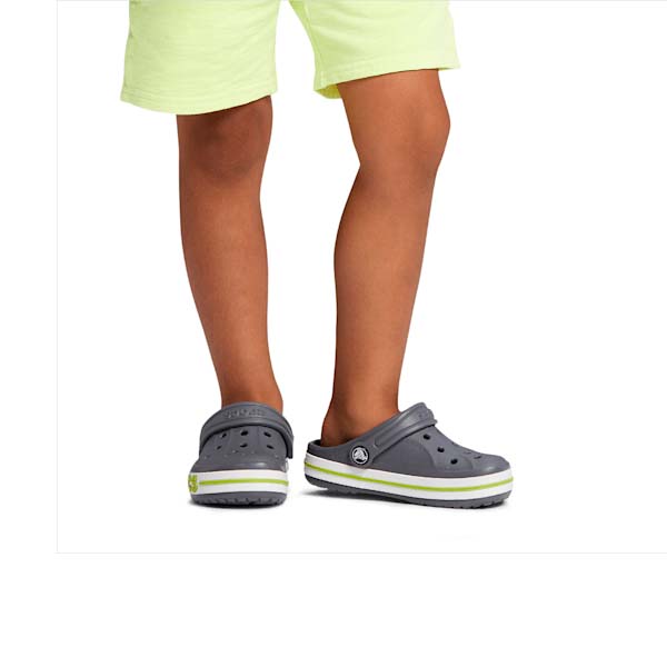Crocs Kids Bayaband Clog - Charcoal