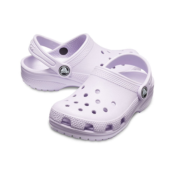 Crocs Kids Roomy Fit Classic Clog - Lavender