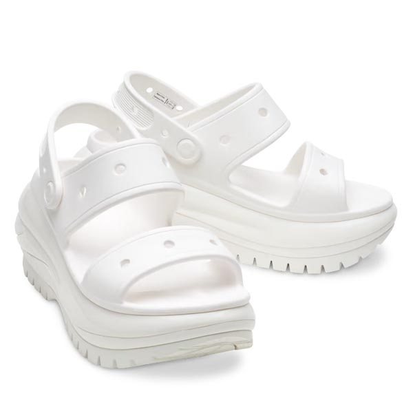Crocs Mega Crush Sandal - White