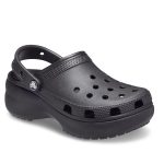Crocs Women's Classic Platform Clog - Black