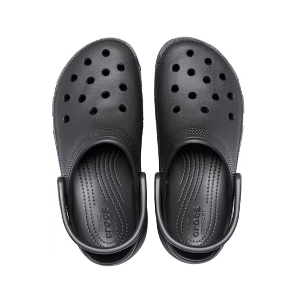 Crocs Women's Classic Platform Clog - Black