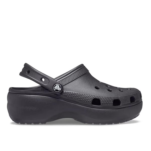 Crocs Women's Classic Platform Clog - Black