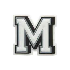 Letter M Jibbitz Charm