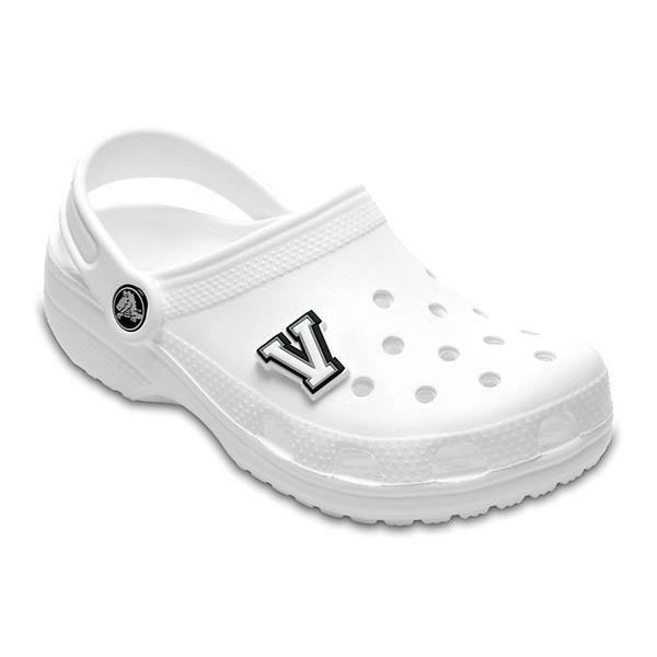 Letter V Jibbitz Charm