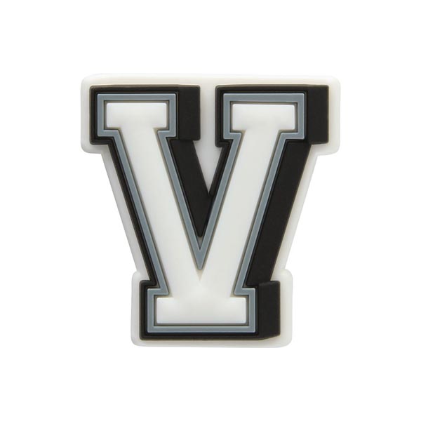 Letter V Jibbitz Charm