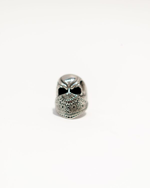 Stainless steel gothic skull mask Ring