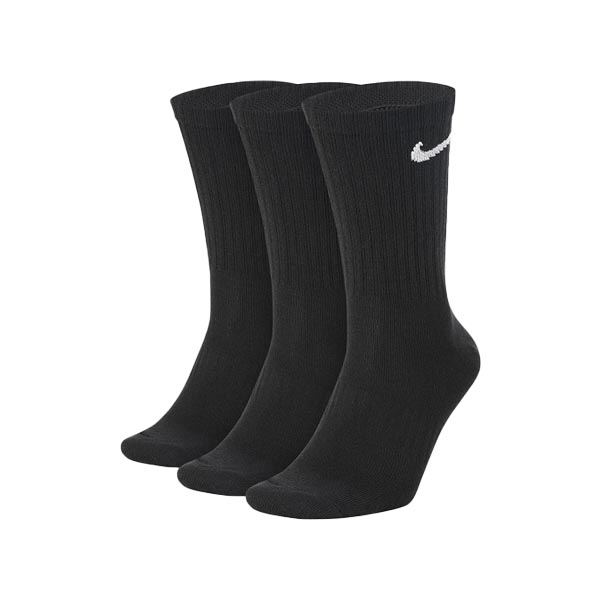 Nike Lightweight Crew Socks (3 Pairs) Black