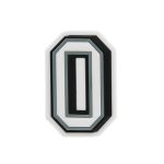 Number 0 Jibbitz Charm