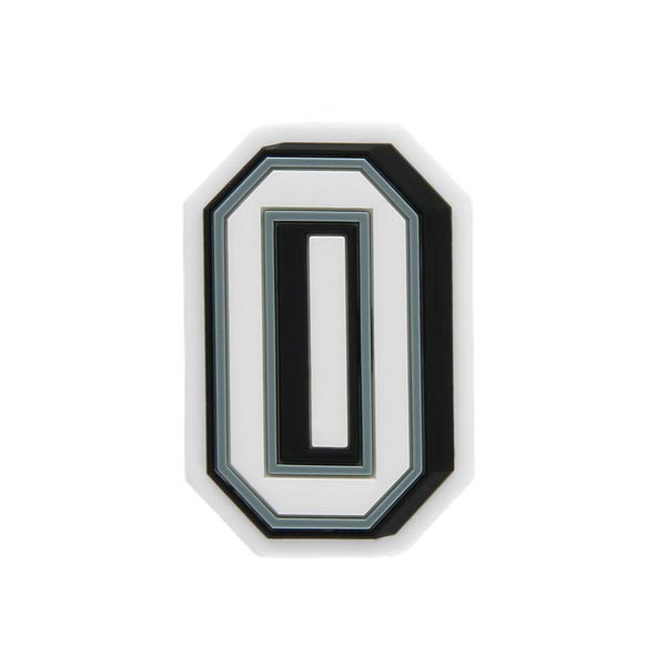 Number 0 Jibbitz Charm