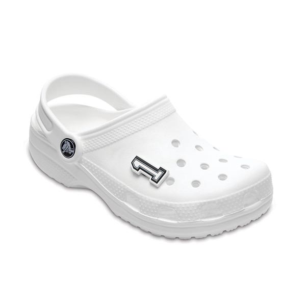 Number 1 Jibbitz Charm