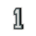 Number 1 Jibbitz Charm