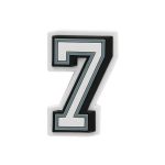 Number 7 Jibbitz Charm