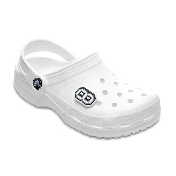 Number 8 Jibbitz Charm